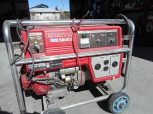 for sale honda 5000 generator (87935)