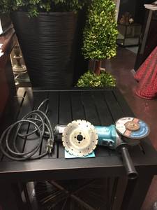 grinder and diamond blade (Phoenix)