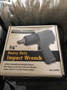 Impact wrench heavy duty three-quarter inch (Paragould)