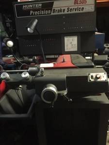 Disk & Drum Brake Lathe with Steel Bench & Adaptor Set