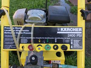 Karcher 2400 PSI pressure washer (Mesa SB)
