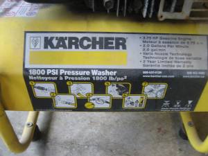 Karcher High Pressure Washer