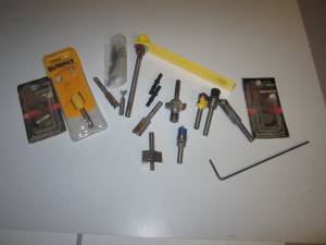 12 or more ROUTER BITS (vienna)
