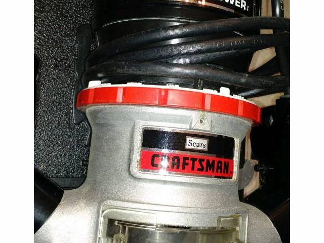 Craftsman Router 1.25 Hp 25k Rpm 8a Ball Bearings