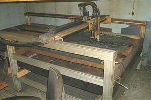 CNC Plasma/Router Combo 5'x10' Table (WALDO)