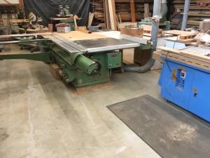 Martin T75 sliding table saw (Elsah, Illinois)