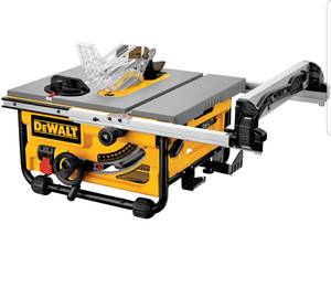 DEWALT 15-Amp 10-In CARBIDE-TIPPED TABLE SAW FOR SALE