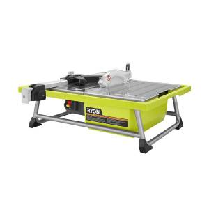 RYOBI 7 in. 4.8 Amp Tabletop Tile Saw (Price and Broadway)