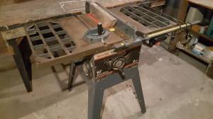 Sears table saw with extras (Wellesley)