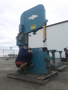 DOALL band saw (Sidney)