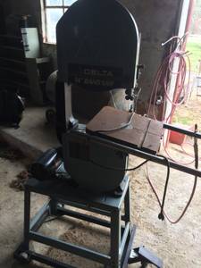 Craftsman Table Saw, Delta Band Saw, Milwaukee Drill Press (Harpers Ferry