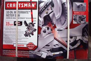 Craftsman MiterMate 10 in. Corded Miter Saw, New in Box, Never Open