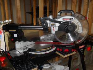 CRAFTSMAN 10' sliding compound miter saw (Aldie, Centreville, Manassas