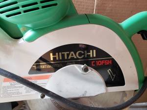 Hitachi C10FSH Sliding Miter Saw (Woodstock)