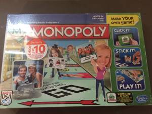 Hasbro HS-3991 My Monopoly Game Board Games BRAND NEW (Delaware Lewis Center)