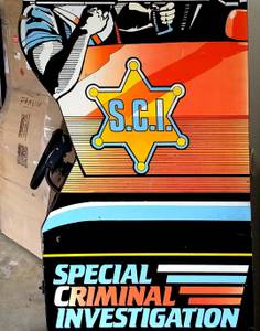 S.C.I. - Special Criminal Investigations arcade game