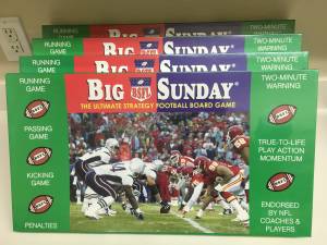 New Big Sunday BSFL The Ultimate Strategy Football Board Game