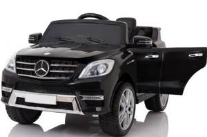 New Ride On Car Mercedes ML350 6V For Kids Electric Battery Rc Black (DANIA