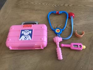 Fisher Price Pink Doctors Kit in a case (Far East)