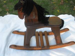 Wooden Rocking Horse (Marlboro)