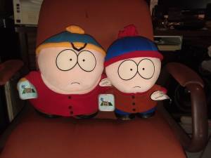 Large Eric Cartman & Stan talking dolls (Sunrise, FL)