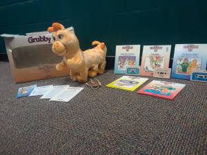 Grubby (Teddy Ruxpin) + cassettes [REDUCED] (Klondike lane)