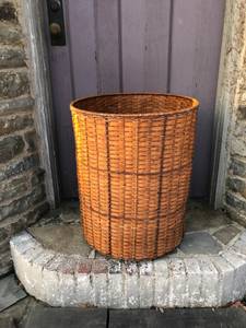 LARGE Wicker Basket - Laundry - Stuffed Animals (Cayuga Heights)