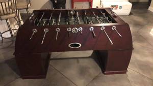 Solid and heavy duty wood Foosball Table for sale/trade (Gaithersburg)