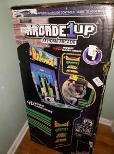 Arcade 1up Cabinets New in Box