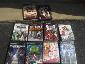 10 playstation 2 games lot (Southaven .ms)