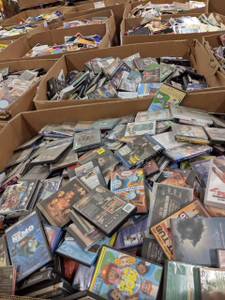 Truckload DVD CD's Video Games & More!! (La Crosse WI)
