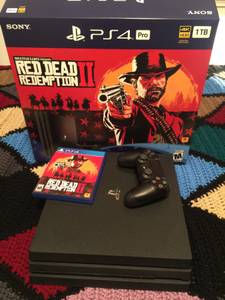 PS4 pro and Red Dead Redemption 2 (627 west 200 north)