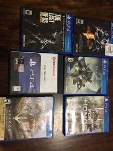 PS4 with 1tb external and multiple games. (Beloit)