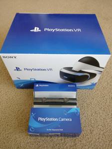 NEW Playstation VR PSVR with PS4 Camera (Cary)