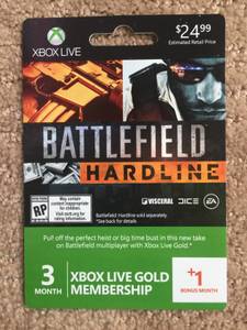 Xbox Live Gold 4 Months (Barboursville)