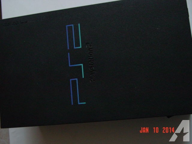 Sony Playstation 2 Black Fat Console
