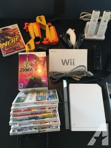 Wii Console, Controllers & Game Bundle