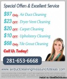 Air Duct Cleaning Missouri City Texas