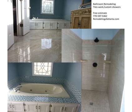 Custom shower,tiles work,plumbing,bathroom remodeling,trim work,electrical