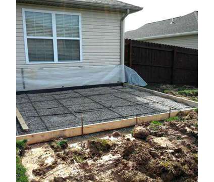 Concrete: Pads, driveways, walls, footers