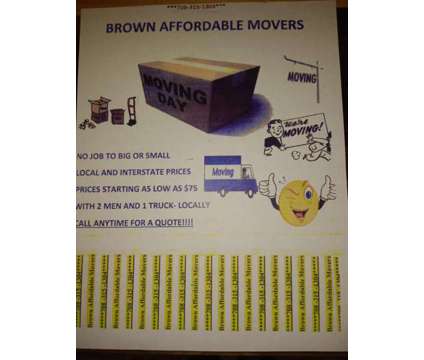 Brown's Affordable Moving & Hauling