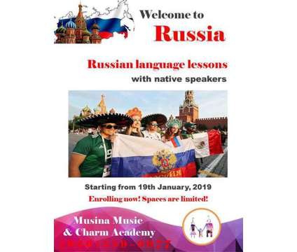 Russian language lessons with native speakers