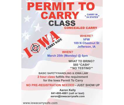Permit to Carry Class