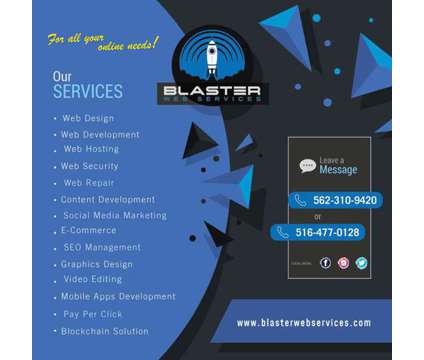 Internet Services And Utilities - Website/Hosting, Content, SMM, SEO, Graphics