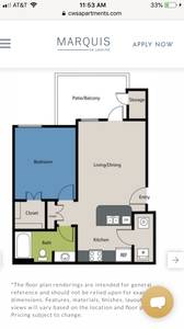 Sublease/roommate in Cedar Park (2800 S Lakeline Blvd. Marquis on Lakeline)