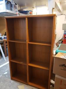 Double wide bookcase (Woodinville)