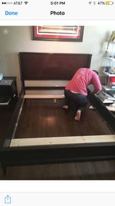 Queen Head Board and Foot board (Duluth)