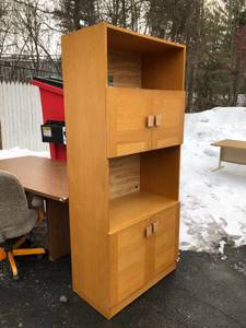 Free desk, chair, conference room table etc (So. Burlington)
