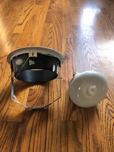 FREE - (8) Ceiling Light Can Inserts with Bulbs (Weatherford, TX)