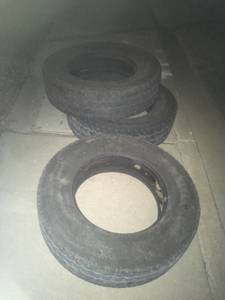 Tractor trailer tires (vegas)